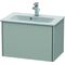 Duravit WTU COMPACT XSQUARE 400x610x388mm betongrau matt