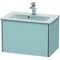 Duravit WT-Unterbau XSQUARE COMPACT 400x610x388mm lichtblau seidenmatt