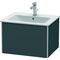 Duravit Waschtischunterbau XSQUARE 400x610x478mm graphit matt