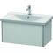 Duravit Waschtischunterbau XSQUARE 405x810x473mm weiß seidenmatt