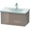 Duravit Waschtischunterbau XSQUARE 405x810x473mm cappuccino hochglanz