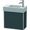 Duravit Waschtischunterbau XSQUARE 397x484x240mm Türansch li graphit matt