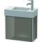 Duravit Waschtischunterbau XSQUARE 397x484x240mm Türansch re fla gr hgl