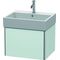 Duravit Waschtischunterbau XSQUARE 397x584x460mm lichtblau matt