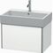Duravit Waschtischunterbau XSQUARE 397x684x460mm weiß matt