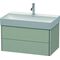 Duravit Waschtischunterbau XSQUARE 397x784x460mm taupe seidenmatt