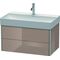 Duravit Waschtischunterbau XSQUARE 397x784x460mm cappuccino hochglanz