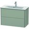Duravit WTU COMPACT XSQUARE 560x810x388mm taupe seidenmatt