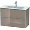 Duravit WT-Unterbau XSQUARE COMPACT 560x810x388mm cappuccino hochglanz