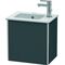 Duravit Waschtischunterbau XSQUARE 400x410x289mm Türansch li graphit matt