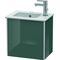 Duravit Waschtischunterbau XSQUARE 400x410x289mm Türansch re dolo gr hgl