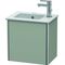 Duravit Waschtischunterbau XSQUARE 400x410x289mm Türansch re ta seidenmatt
