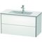 Duravit Waschtischunterbau XSQUARE 560x1010x478mm weiß matt