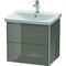 Duravit Waschtischunterbau XSQUARE 565x610x473mm flannel grey hochglanz