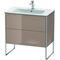 Duravit Waschtischunterbau XSQUARE 832x810x478mm cappuccino hochglanz