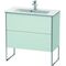 Duravit WT-Unterbau XSQUARE COMPACT 832x810x388mm lichtblau matt
