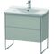 Duravit Waschtischunterbau XSQUARE 805x810x473mm betongrau matt