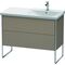Duravit Waschtischunterbau XSQUARE Becken rechts 805x1010x473mm leinen
