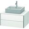 Duravit Waschtischunterbau XSQUARE 400x800x548mm weiß matt