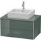 Duravit Waschtischunterbau XSQUARE 400x800x548mm dolomiti grey hochglanz