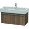 Duravit Waschtischunterbau X-LARGE 443x950x448mm nussbaum natur