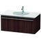 Duravit Waschtischunterbau X-LARGE 522x1000x456mm kastanie dunkel