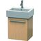 Duravit Waschtischunterbau X-LARGE 328x400x442mm Ans rechts eiche gebürstet