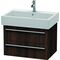 Duravit Waschtischunterbau X-LARGE 443x650x448mm kastanie dunkel