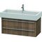 Duravit Waschtischunterbau X-LARGE 443x950x448mm nussbaum natur