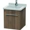 Duravit Waschtischunterbau X-LARGE 443x440x510mm Ans links nussbaum natur