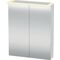 Duravit Spiegelschrank X-LARGE 138x600x760mm weiß matt