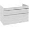 V&B Waschtischunterschrank VENTICELLO 953x590x502mm Griff chr White Wood