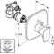 Kludi WF und Brause-Einhandmischer AMBA UP chr