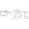 Laufen Waschtisch KARTELL 900x460mm Abl. li o ÜL 2 HL-Ausf. sw