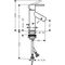 EH-WT-MI 80 AXOR STARCK DN 15 f HWB mit Hebelgriff chrom