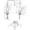 HG EH-WT-MI METROPOL 230 mit Push-Open Ablaufgarnitur chrom
