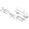 Wanneneinlauf AXOR MYEDITION Wandmontage mit Platte chrom/Spiegelglas