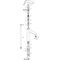 HG EH-WT-MI METROPOL 260 m Push-Open Ablaufgarnitur polished gold