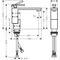 Einhebel-Waschtischmischer 130 AXOR EDGE mit Ablaufgarnitur chrom Diamantschliff