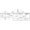 Laufen Waschtisch PRO S BASE m WTU 2 Schubl. 1200x500mm 1 HL-Ausf. mc