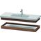 Duravit Ablageboard DURASTYLE 448x1130x84mm nussbaum natur