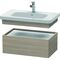 Duravit Unterschrank DURASTYLE 448x730x282mm pine silver