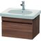 Duravit Waschtischunterbau DURASTYLE 453x600x398mm nussbaum natur