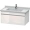 Duravit Waschtischunterbau DURASTYLE 470x800x406mm graphit matt