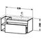 Duravit Waschtischunterbau DURASTYLE 448x930x398mm pine silver/basalt matt