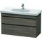 Duravit Waschtischunterbau DURASTYLE 453x1000x610mm pine terra