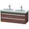Duravit Waschtischunterbau KETHO 455x1150x480mm nussbaum natur