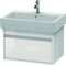 Duravit Waschtischunterbau KETHO 440x650mm weiß hochglanz