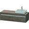 Duravit Waschtischunterbau KETHO 550x1400x426mm Becken rechts pine terra