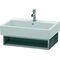 Duravit Waschtischunterbau VERO 431x650x155mm dolomiti grey hochglanz